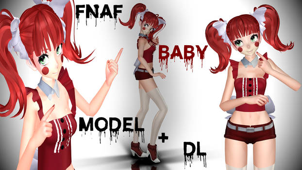 Fnaf MMD Baby Model + DL