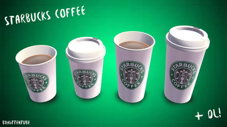 [MMD] Starbucks Coffee + DL