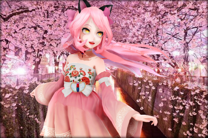 .: Kawaii Chan - Cherry Blossoms.