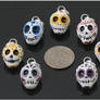 Sugar Skull Charms