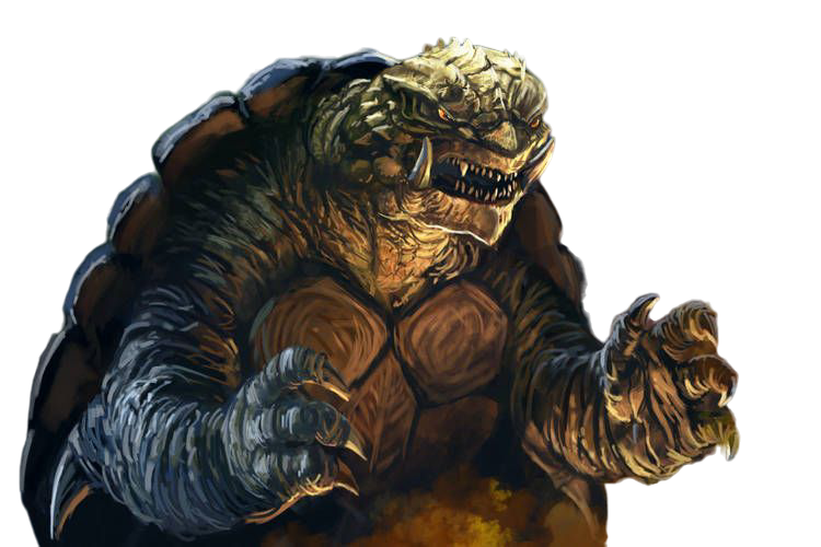 Pink Gamera Gamera render by ScottishGoji on DeviantArt
