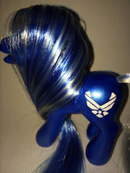 Custom MLP OOAK Air Force pony support our troops!