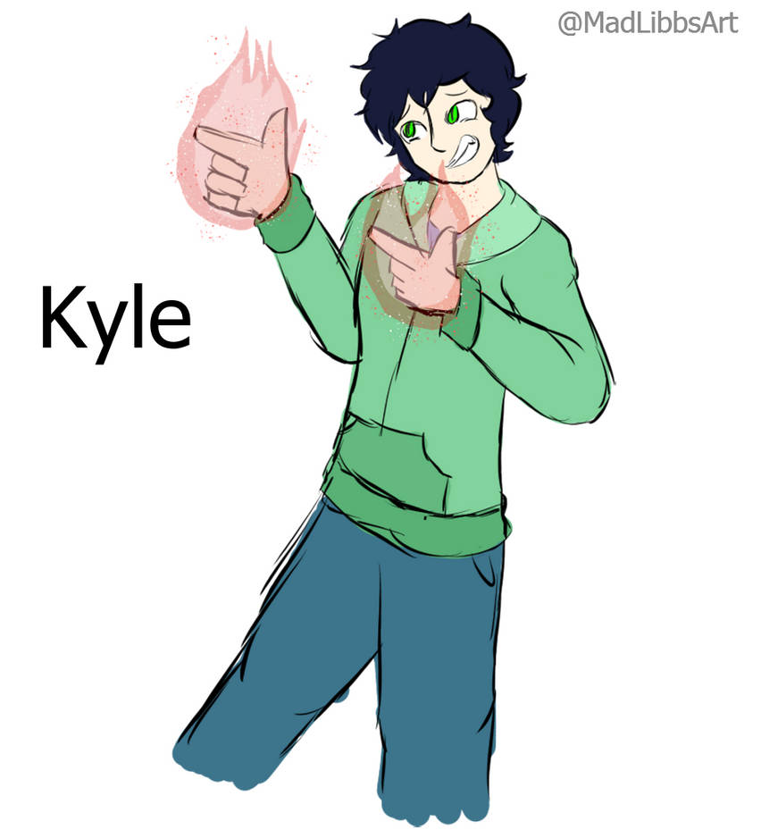 Kyle's Color Code Code: Red- New Concept (Kyle) (May 2021) by MadLibbsArt on DeviantArt