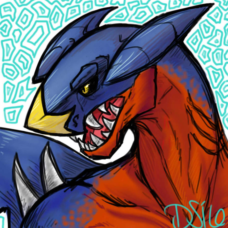 Garchomp by XenithX on DeviantArt
