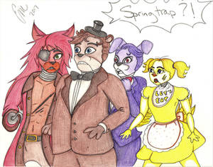 Gift for Crynight: FNAF Drama Series