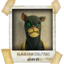 Blacksad plasticine bust