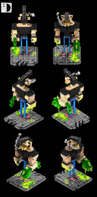 Voxel character