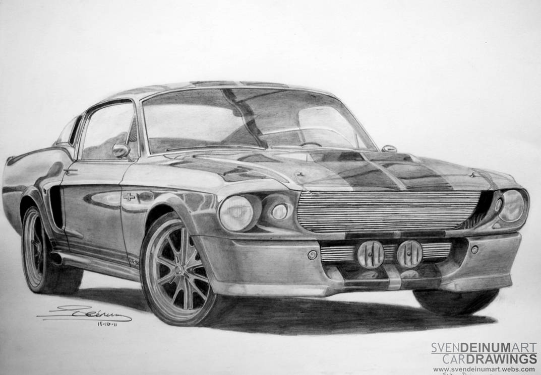 '67 Shelby GT500 Eleanor by SD1-art on DeviantArt