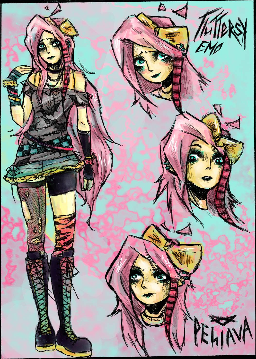Fluttershy fanart by PehlavaAoa on DeviantArt