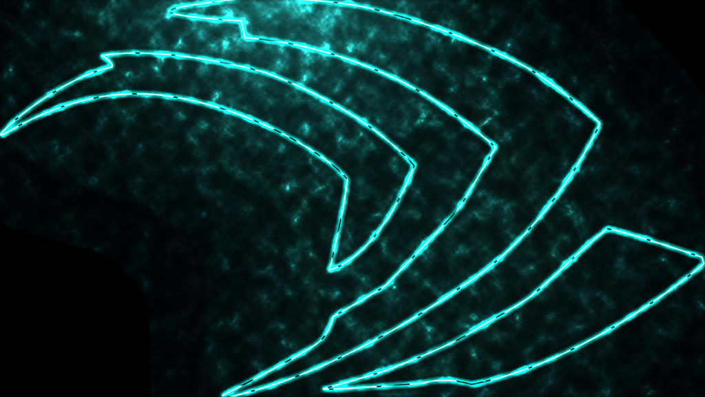 Nvidia Neon Sign Blue Neon Nvidia Logo by TheRayhem on DeviantArt