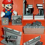 Super Mario Land 2 Papercraft Diorama