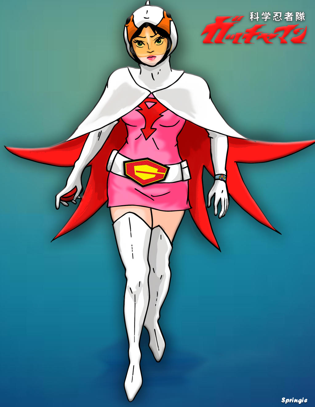 Gatchaman Deviantart Gatchaman Jun2 by springie on DeviantArt