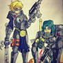 Scouts of battle Uranus and Neptune 