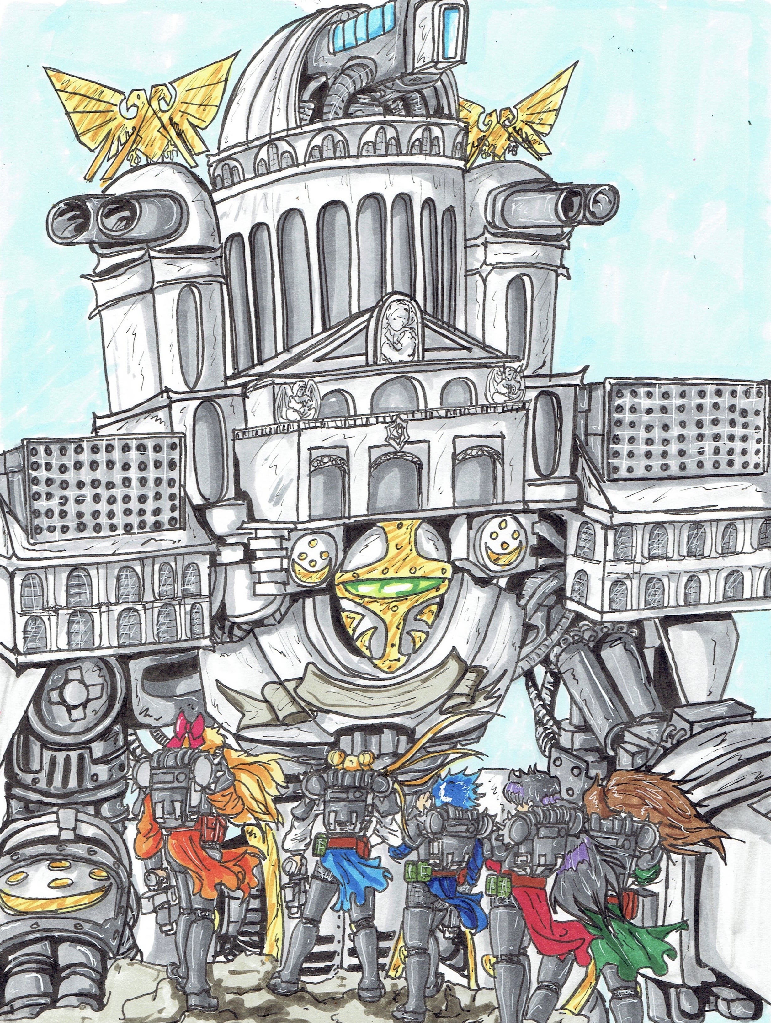 Imperator class titan silver Millennium