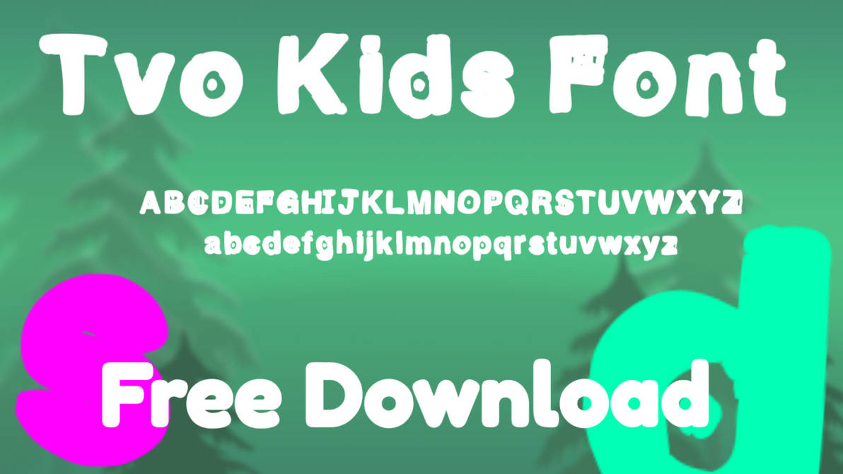 Tvo Kids Font Free Download by Ponkeymey22 on DeviantArt