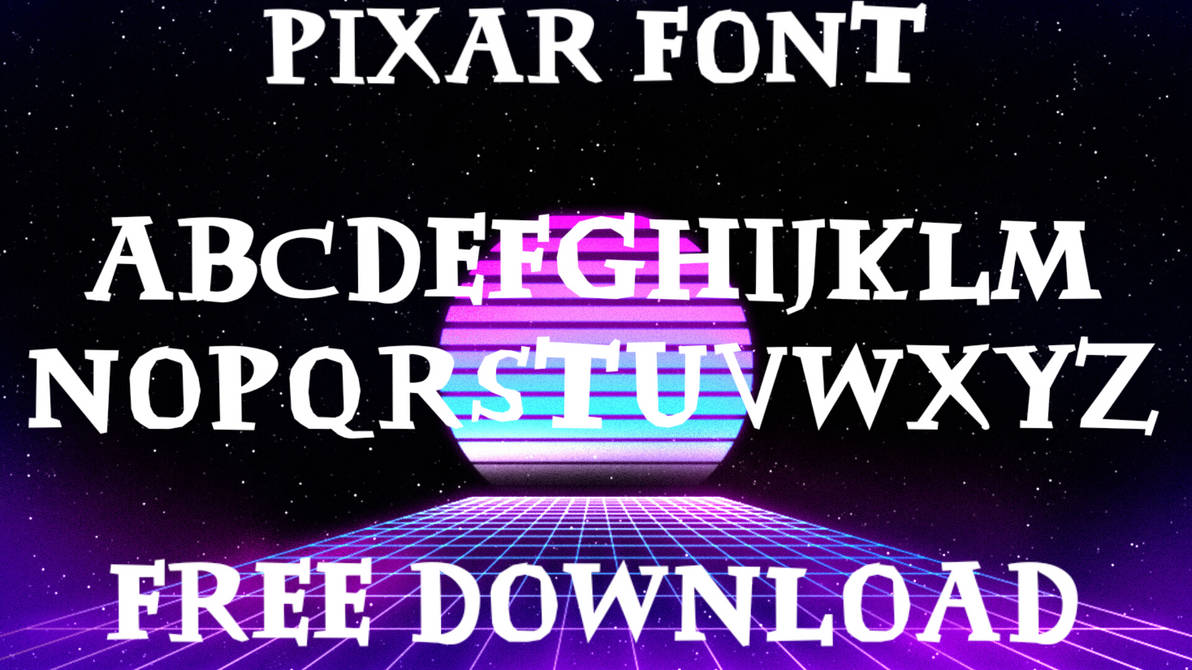 Pixar Font Free Download By Ponkeymey22 On DeviantArt pixar-font-free-download-by-ponkeymey22-on-deviantart