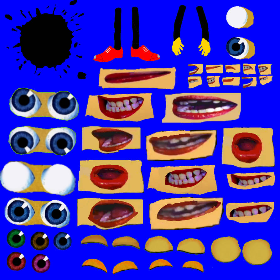 RoboSplaat Assets By Dacia Alonso 2 by Ponkeymey22 on DeviantArt