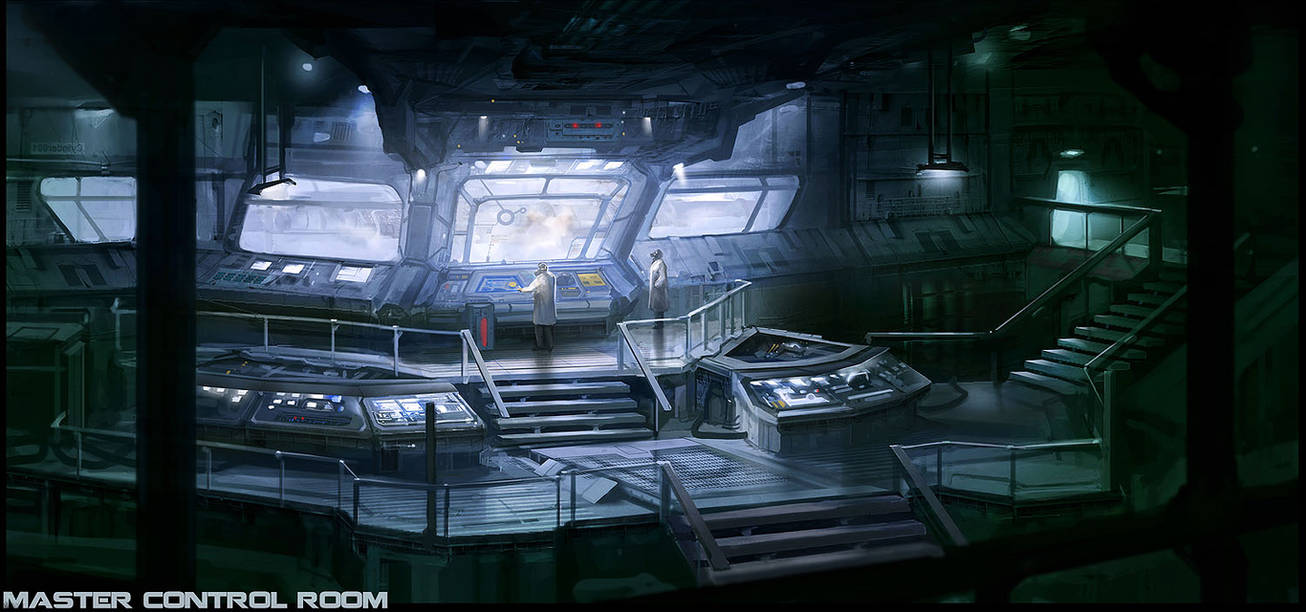 Master Control Room by DrawingNightmare on DeviantArt