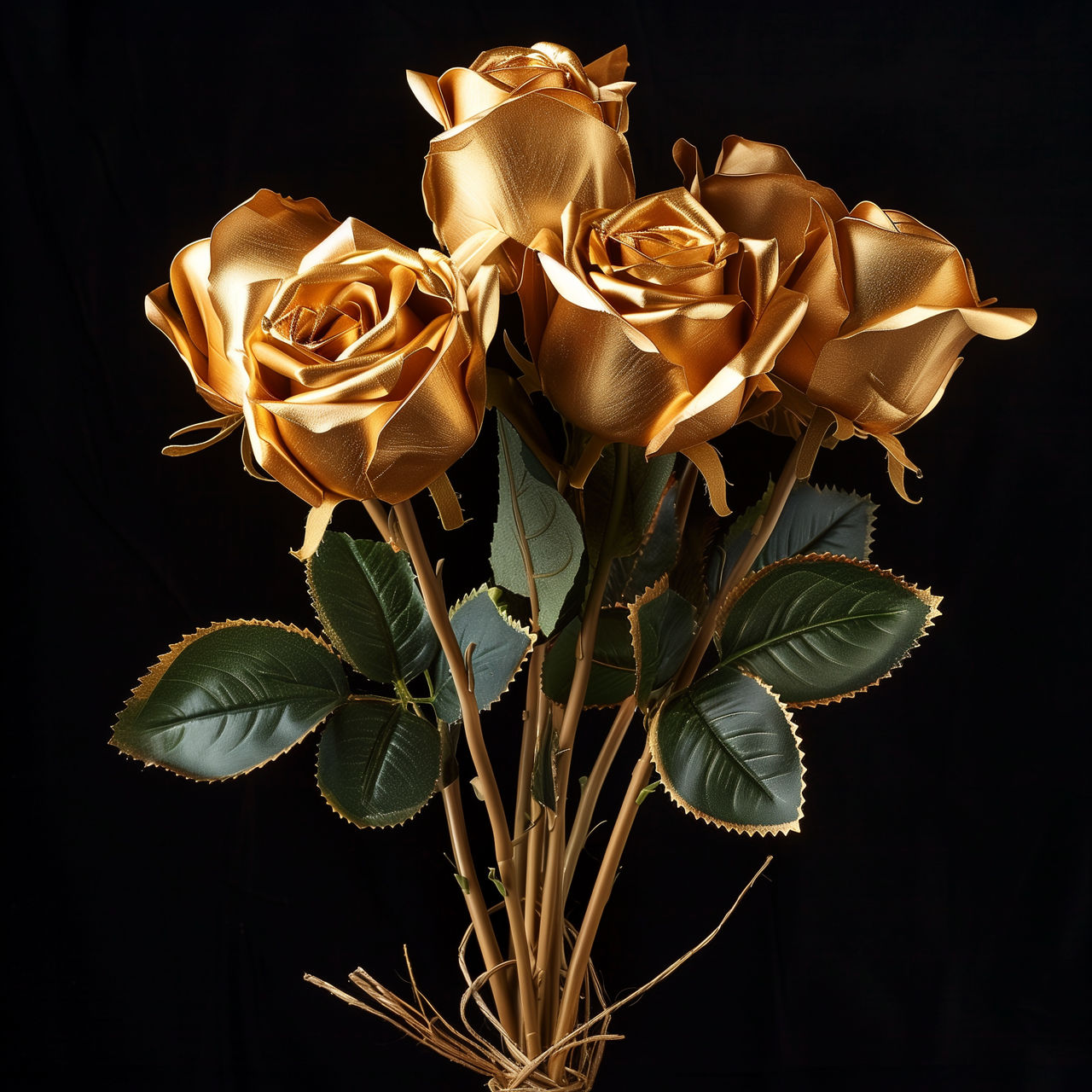 Golden Rose Bouquet by tribaleyes01 on DeviantArt