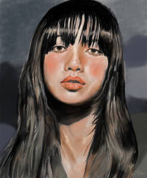 Lisa (Blackpink) Portrait (quicker study)
