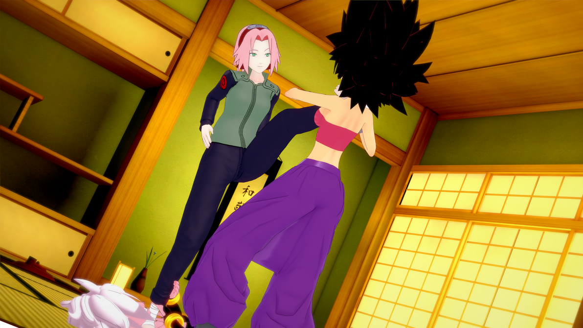 Sakura Foot Dom DB Girls P.Request by LimRogers on DeviantArt