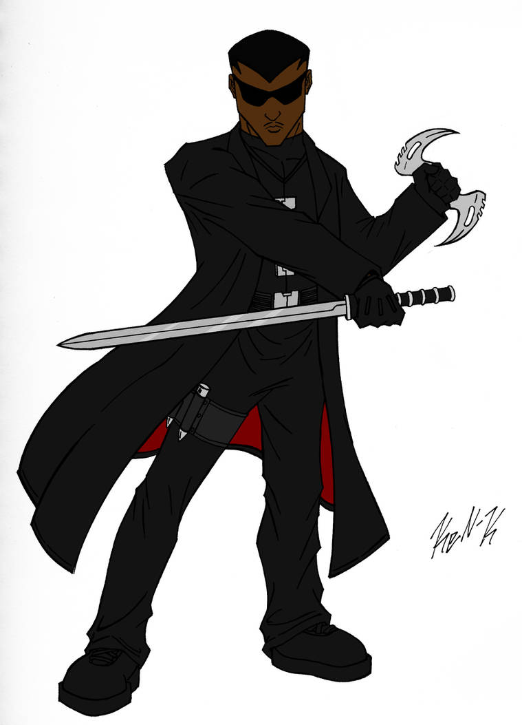 Blade Color Reference Blade - Prelim Colors by KeN-K on DeviantArt