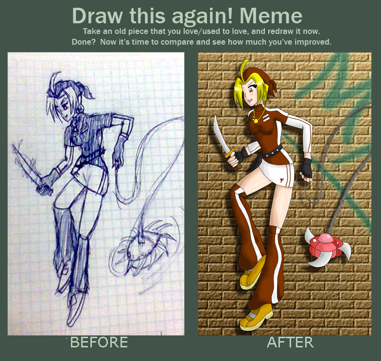 Draw Again Meme - Malin