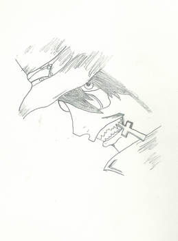 A Sketch of Alucard
