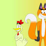 Dicken Chicken and Dmitri the Fox