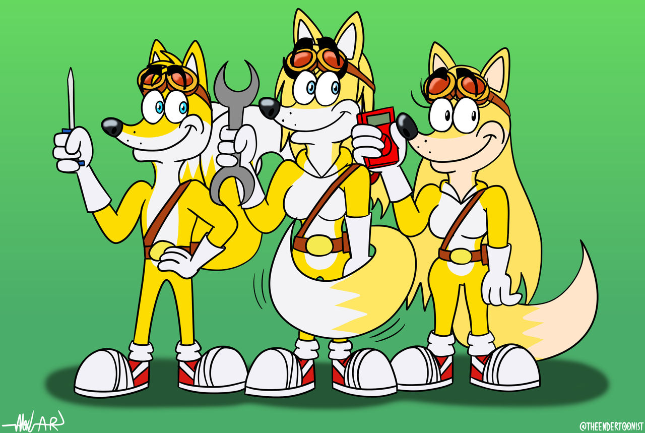TAILS HAS GIRLFRIENDS?! - Tails and Zooey VS DeviantArt Part 2