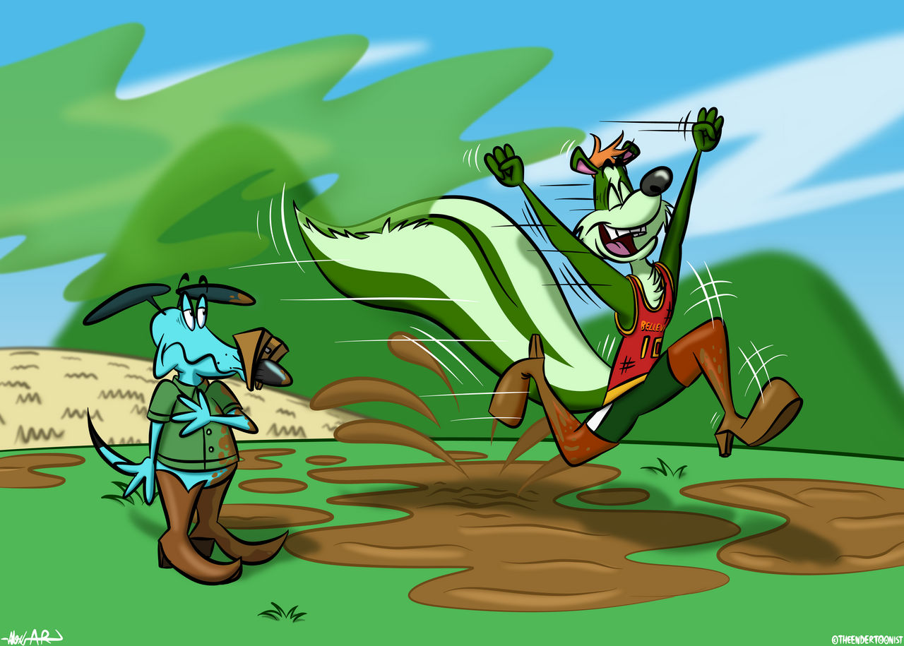 Grosso Skunk Country Skunk Puddle Stomp By TheEnderToonist On DeviantArt grosso-skunk-country-skunk-puddle-stomp-by-theendertoonist-on-deviantart