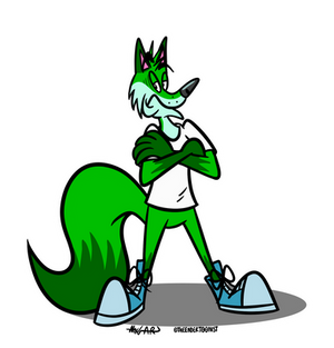 ~Kaleo Fox Is Not Amused [Sticker Design]~