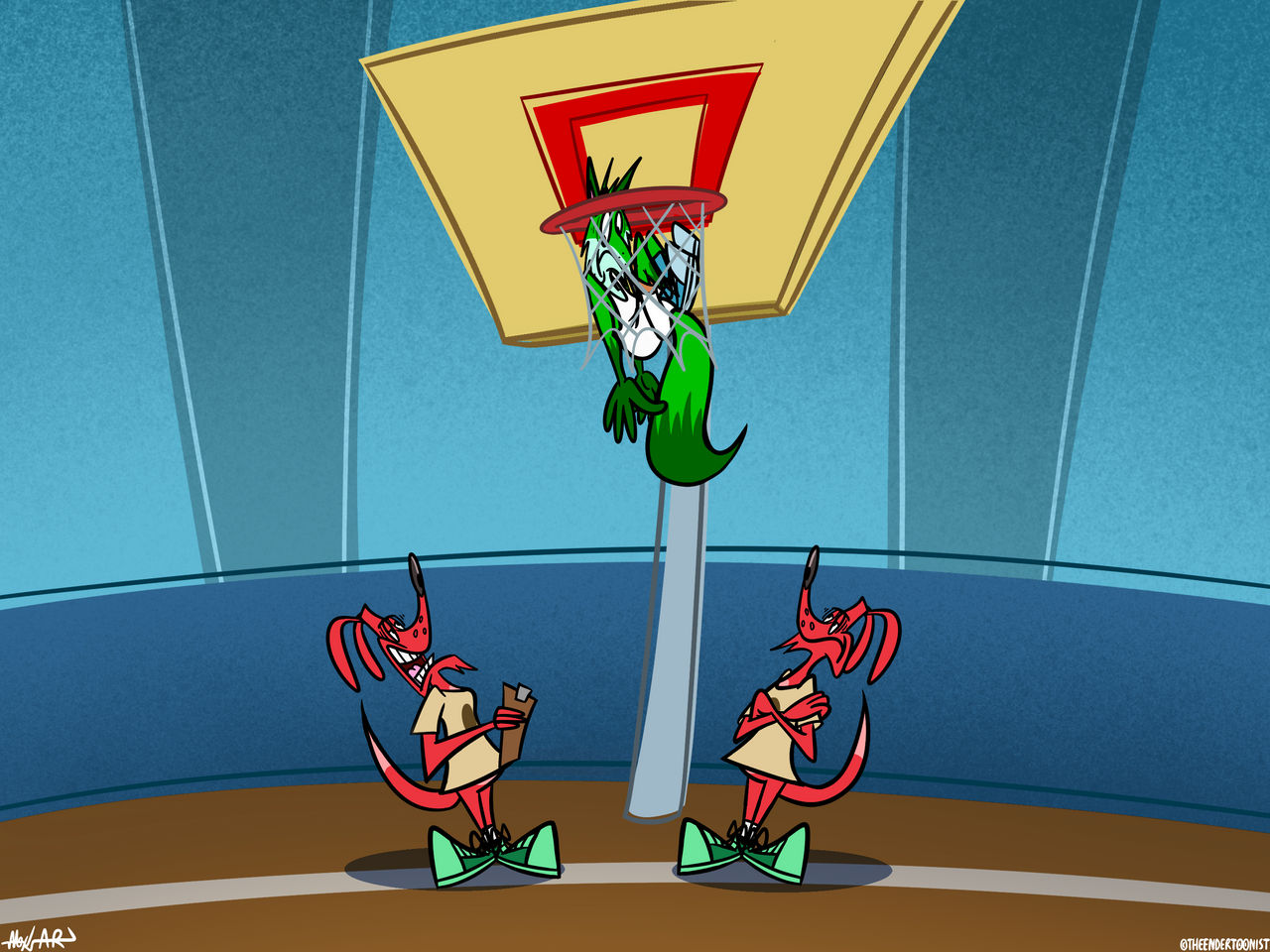 ~Minus Twenty Points (Kaleo Fox)~ by TheEnderToonist on DeviantArt