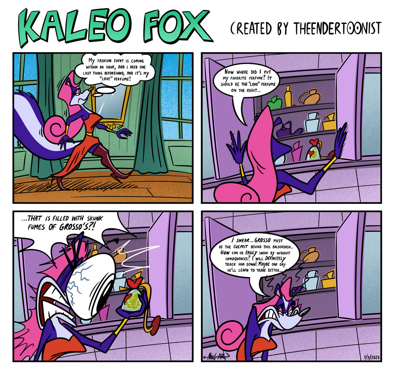 Swapped Fox ~Kaleo Fox #145 - Swapped Smells~ by TheEnderToonist on DeviantArt