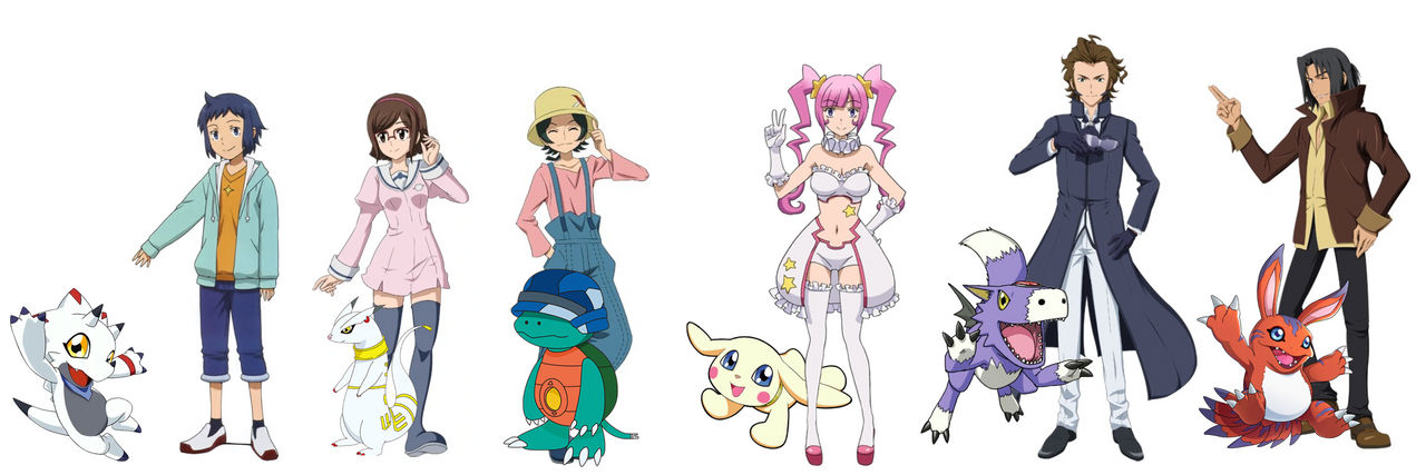 Tamer Fighters by GeoOmega123 on DeviantArt