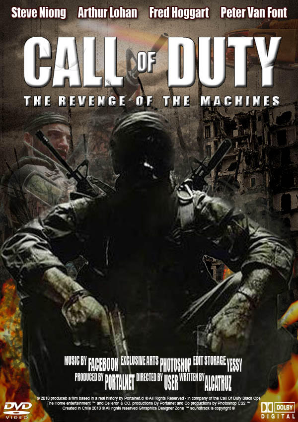 Caratula DVD Call Of Duty by DiegoBk on DeviantArt