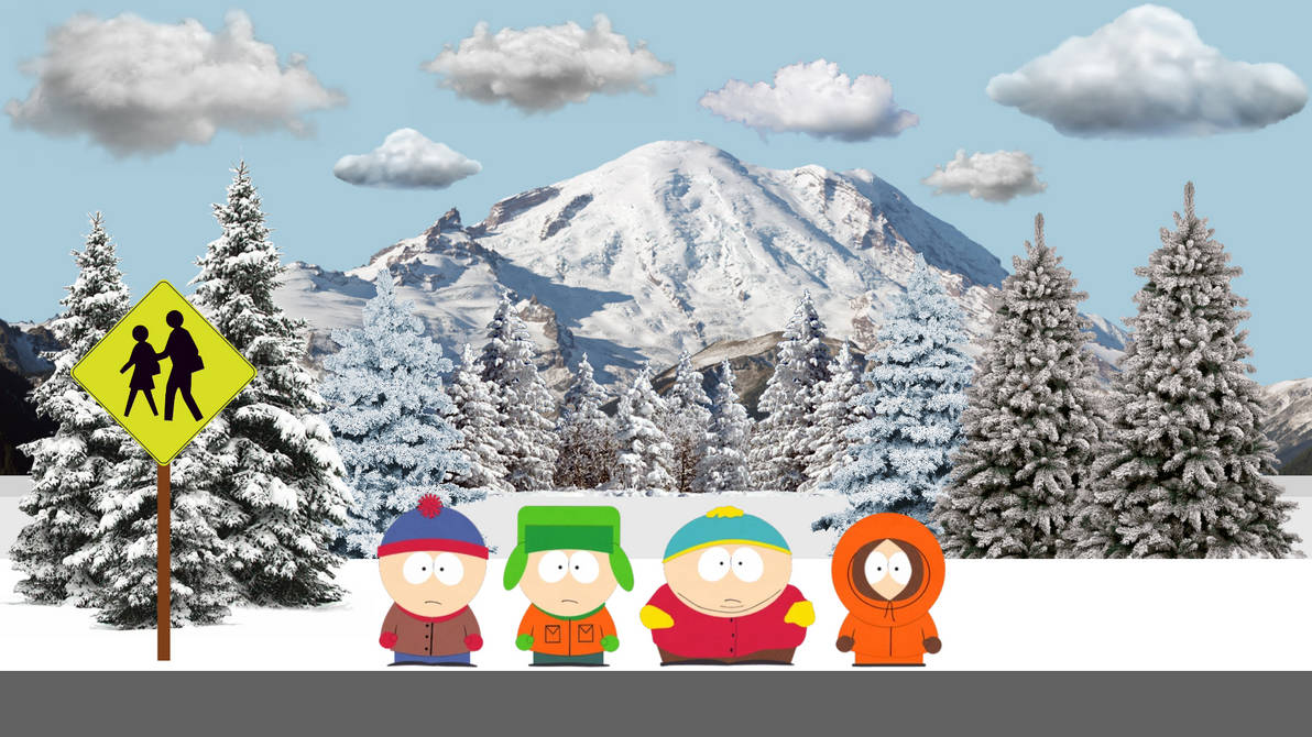 South Park Bus Stop by KaydenDoesArt on DeviantArt