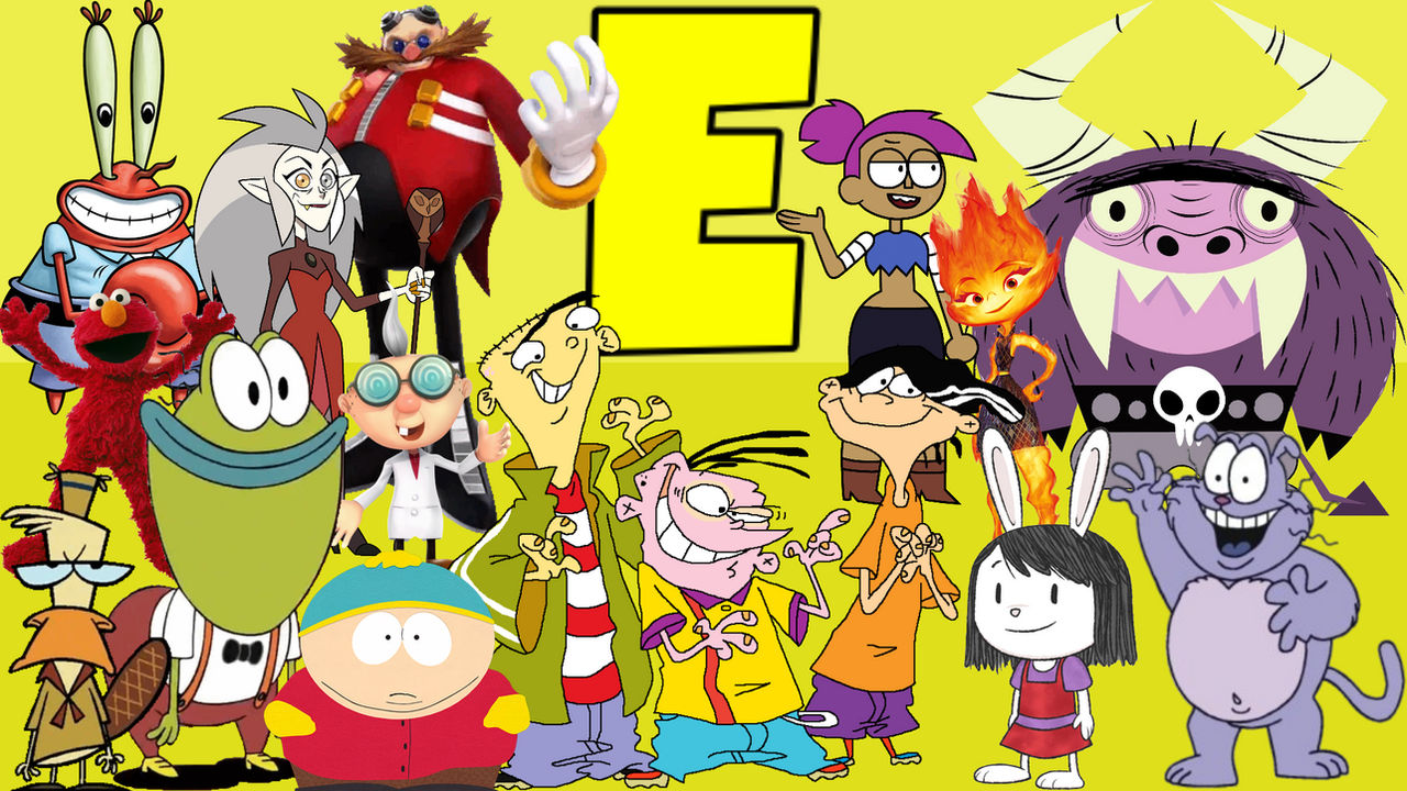 My Favorite Letter E Characters (Remastered) by KaydenDoesArt on DeviantArt