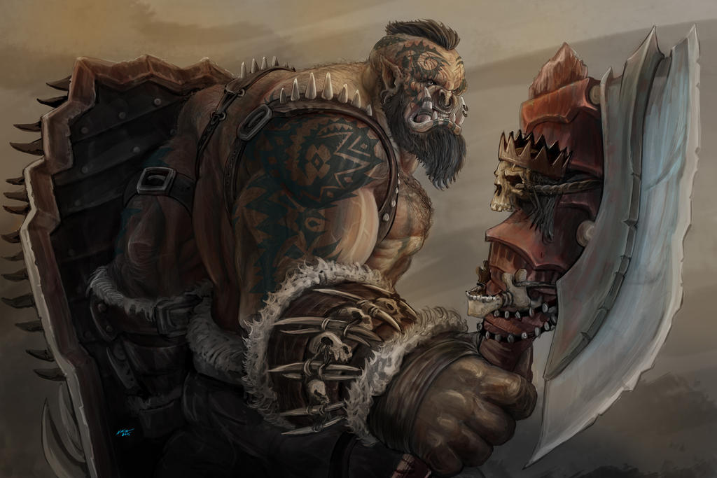 Orc by MattCombsArt on DeviantArt