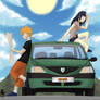 Fanart NaruHina Car