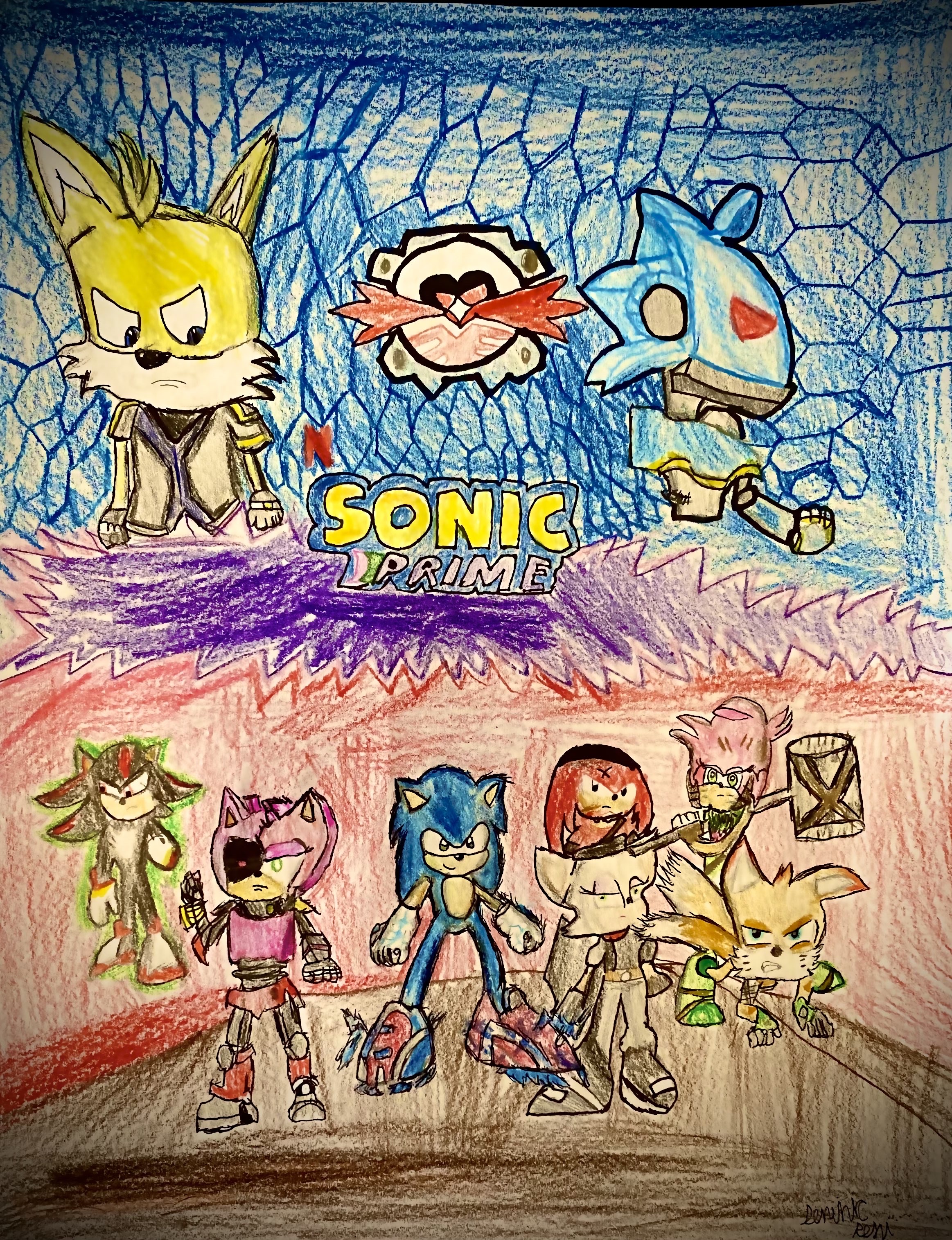 Sonic Prime redraw by MathiasRJ on DeviantArt