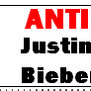 ANTI JUSTIN BIEBER