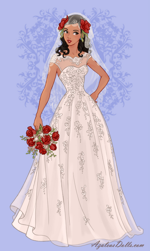 Wedding Dress Lilo Pelekai by Adelelandia on DeviantArt