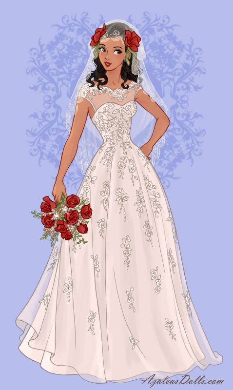 Butterbean's wedding gown by Glittertiara on DeviantArt