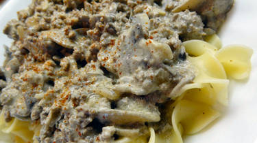 Beef Stroganoff