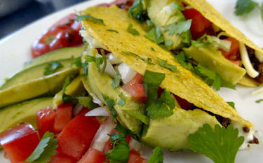 Chorizo Avacado tacos