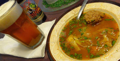 Stuffed Cabbage Deconstruction Soup