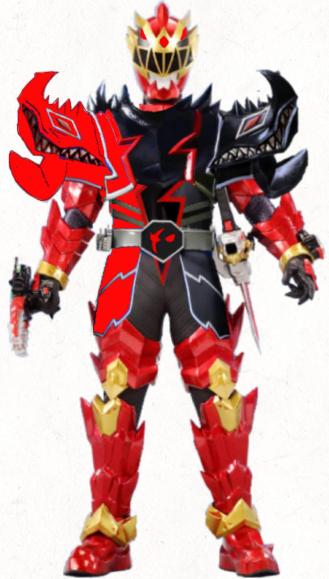 The dark dino red knight ranger by Dinoredknightxl123 on DeviantArt