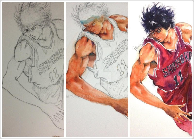 Avatar Rukawa Rukawa @the process by young920 on DeviantArt