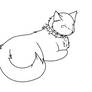 FREE cat lineart